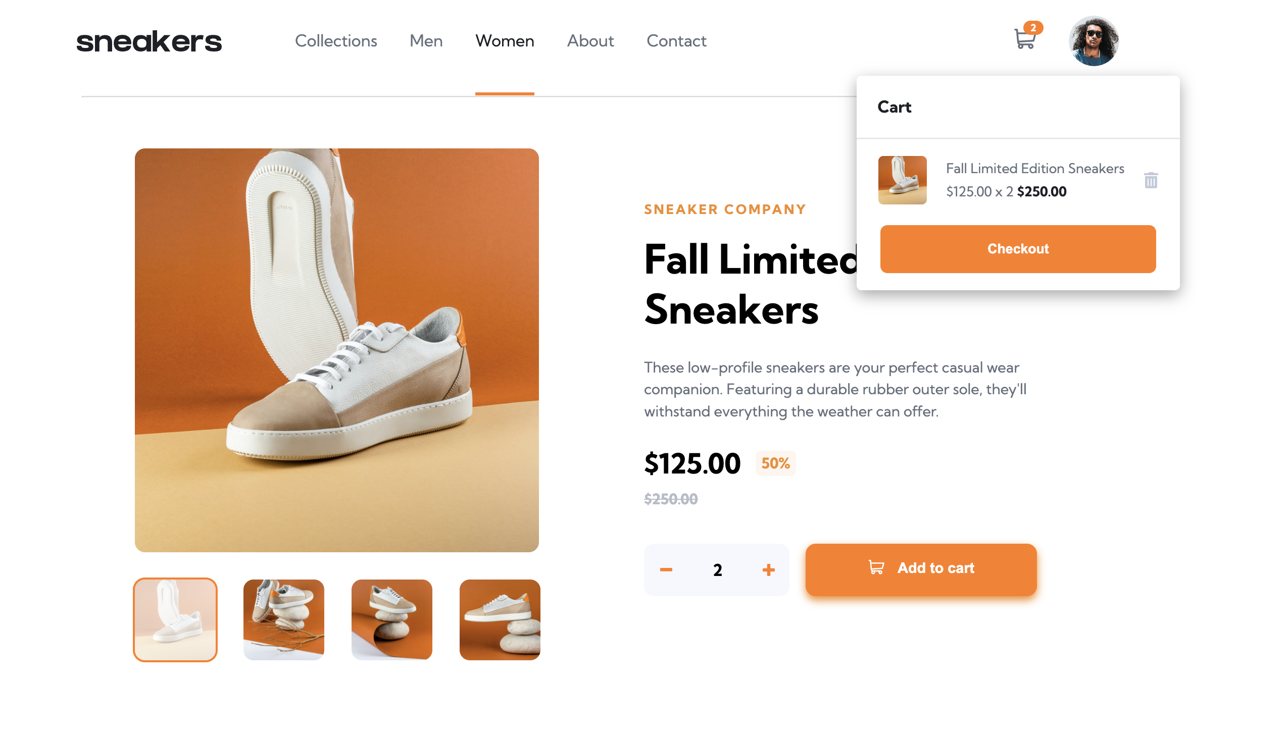 E-Commerce Product Page Preview